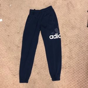 Men’s navy adidas cotton jogger